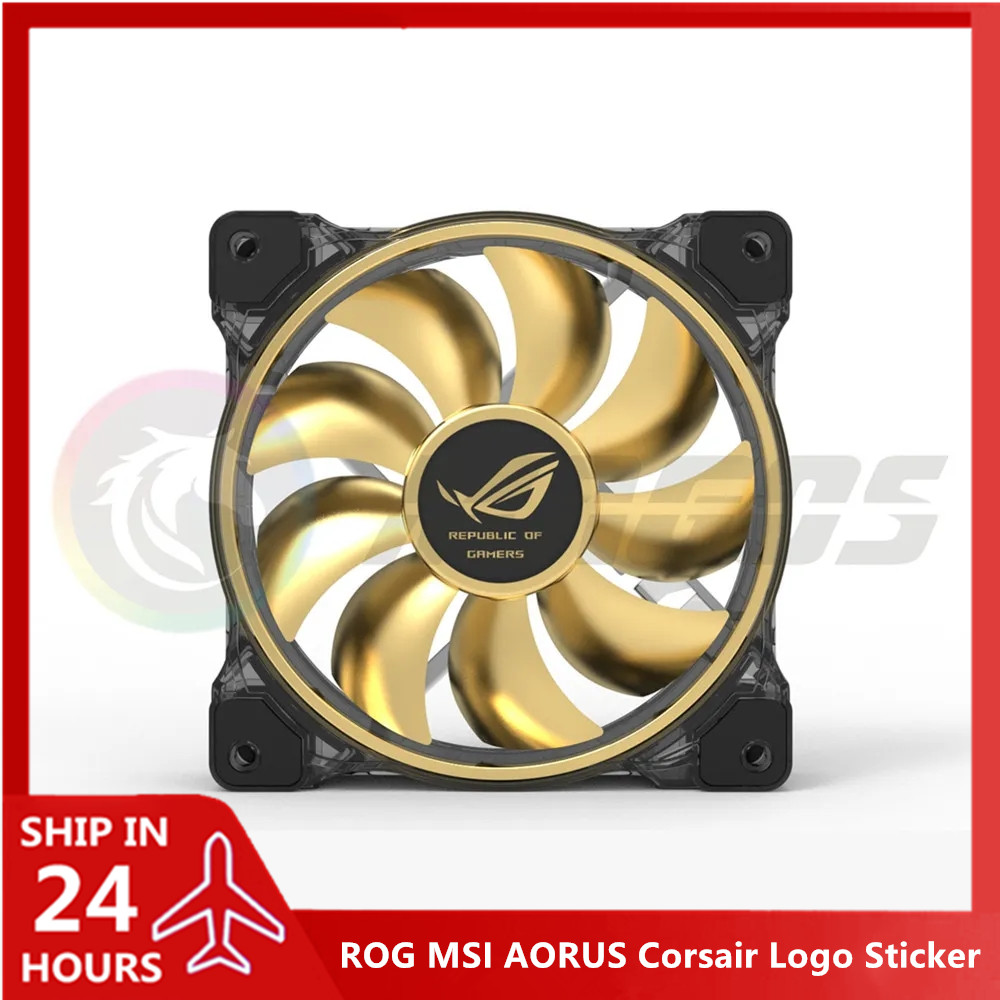 Pad Gaming Console - PC Gamer Cabinet Fan Logo Sticker