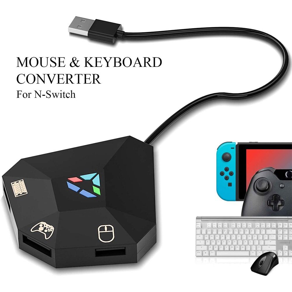 Keyboard and Mouse Adapter USB - đánh giá và giá Gaming Console With Controller