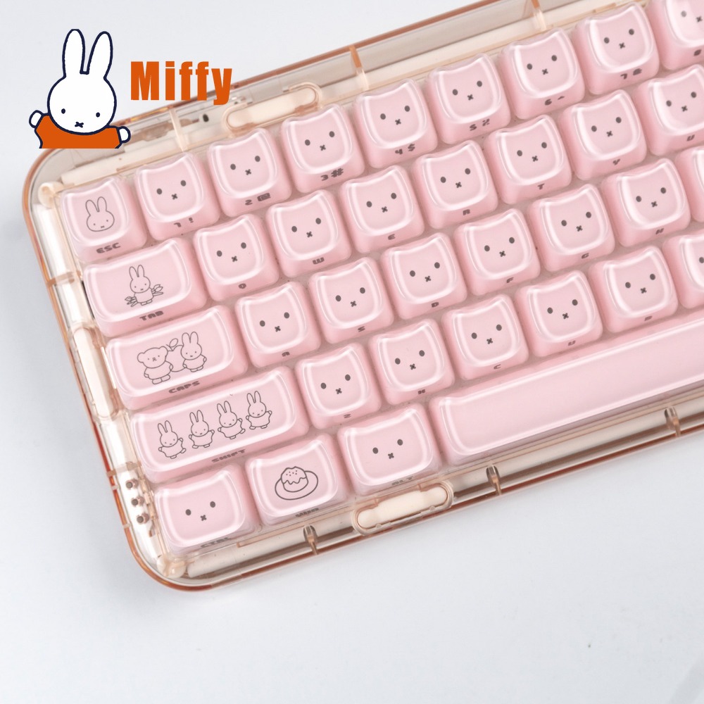 Kawaii Miffy Keycaps Cute Rabb - đánh giá và giá Pad Gaming Console