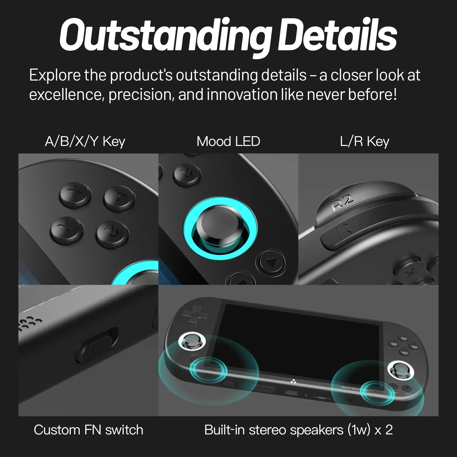 TRIMUI SMART PRO Handheld Game - đánh giá và giá Gaming Console Handheld Retro