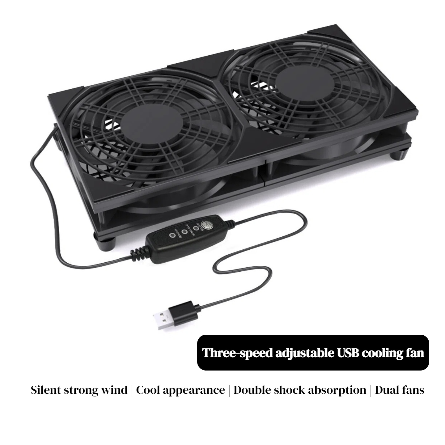 Dual USB Cooling Fan with 3-Sp - đánh giá và giá Gaming Console For Pc