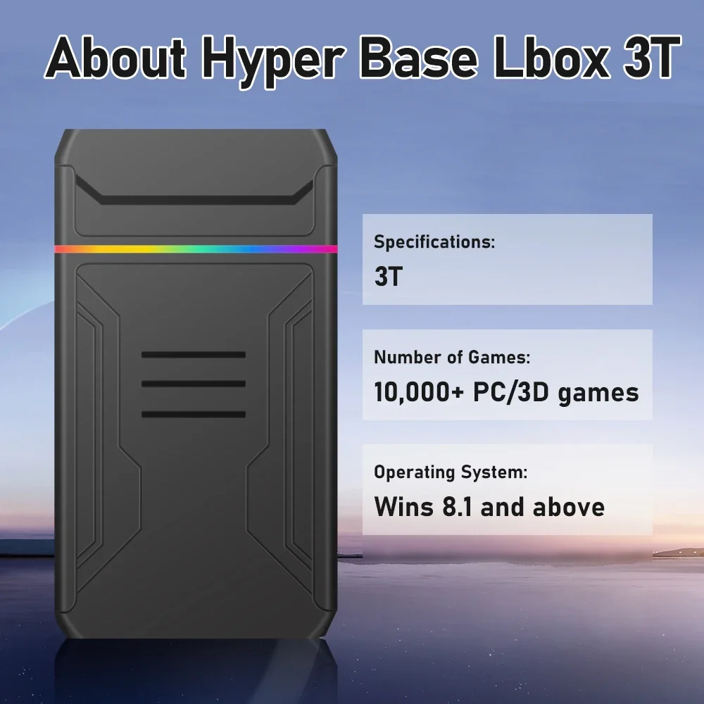 3TB Launchbox Portable Gaming  - đánh giá và giá Gaming Console.Emulators