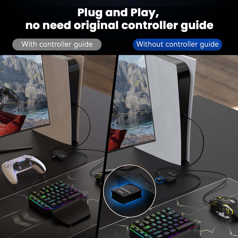 for PS5 Gaming Keyboard Mouse  - đánh giá và giá Gaming Console With Controller