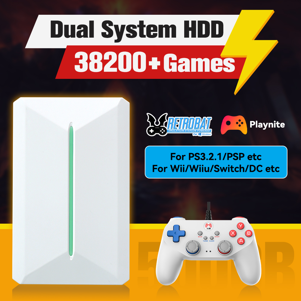 Retrobat＆Playnite System HDD R - đánh giá và giá Gaming Console Stick