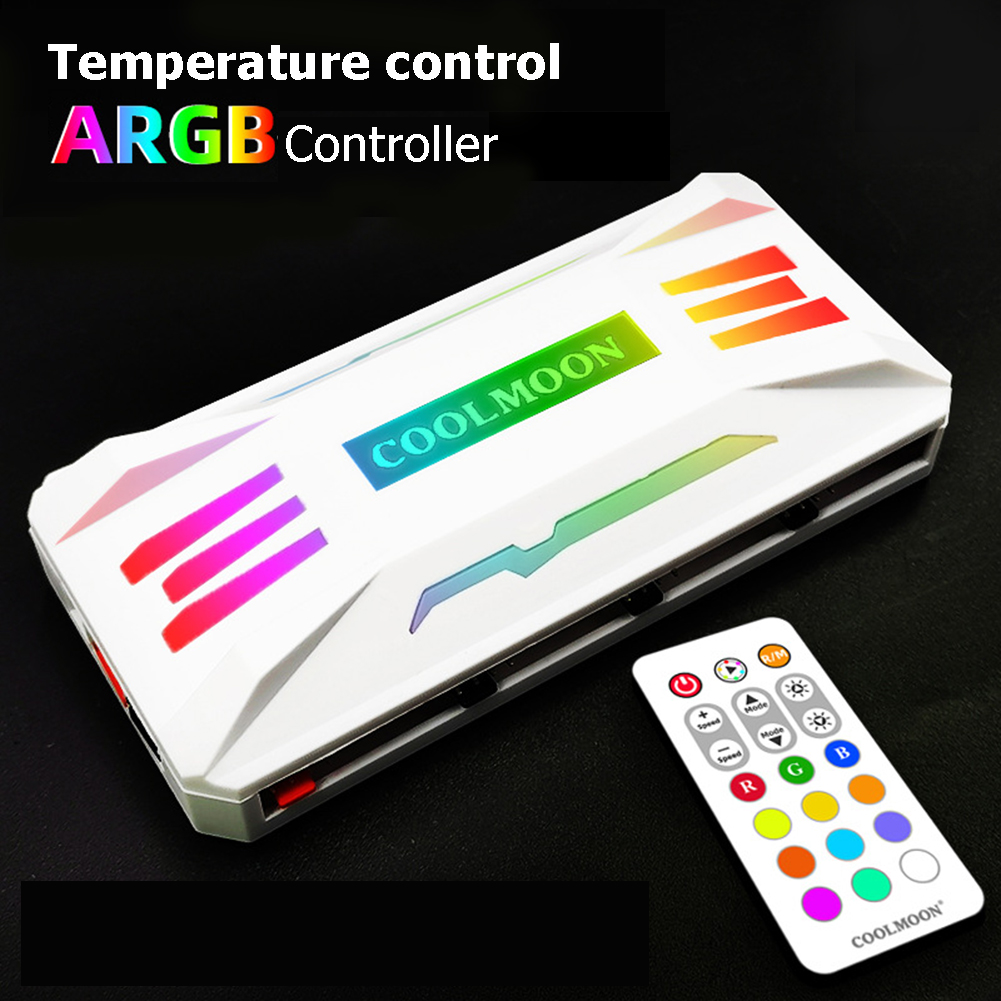 COOLMOON RGB Controller 4Pin P - đánh giá và giá Gaming Console Cartoon