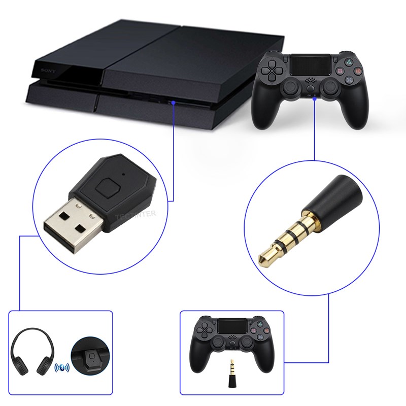 USB Wireless Adapter Receiver  - đánh giá và giá Gaming Console With Controller