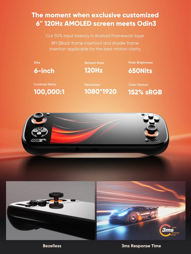AYN Odin 3 Handheld Game Conso - đánh giá và giá Gaming Console.Emulators